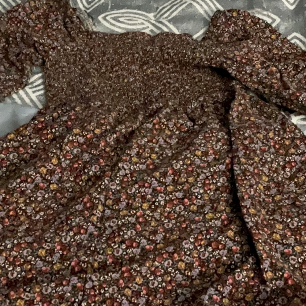 Floral Long sleeve dress